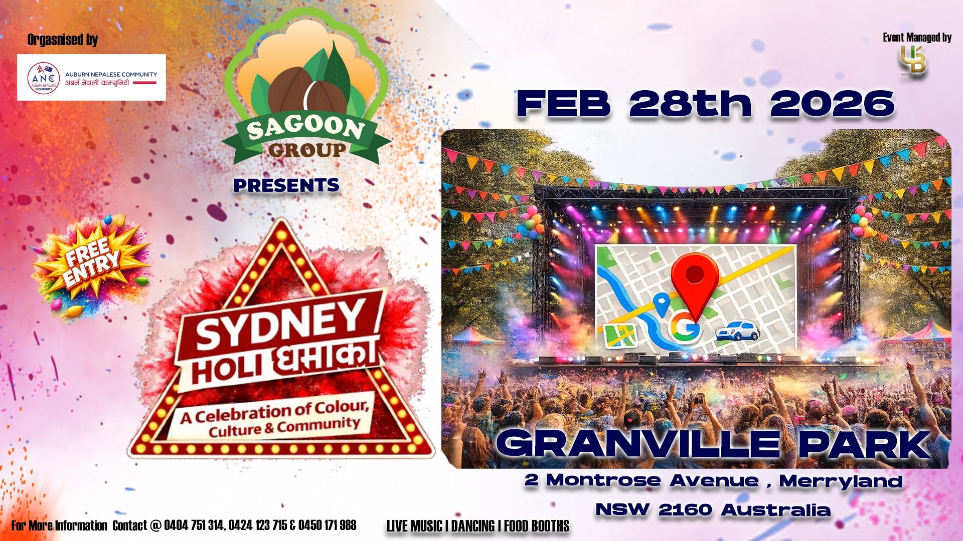 Sydney Holi Dhamaka