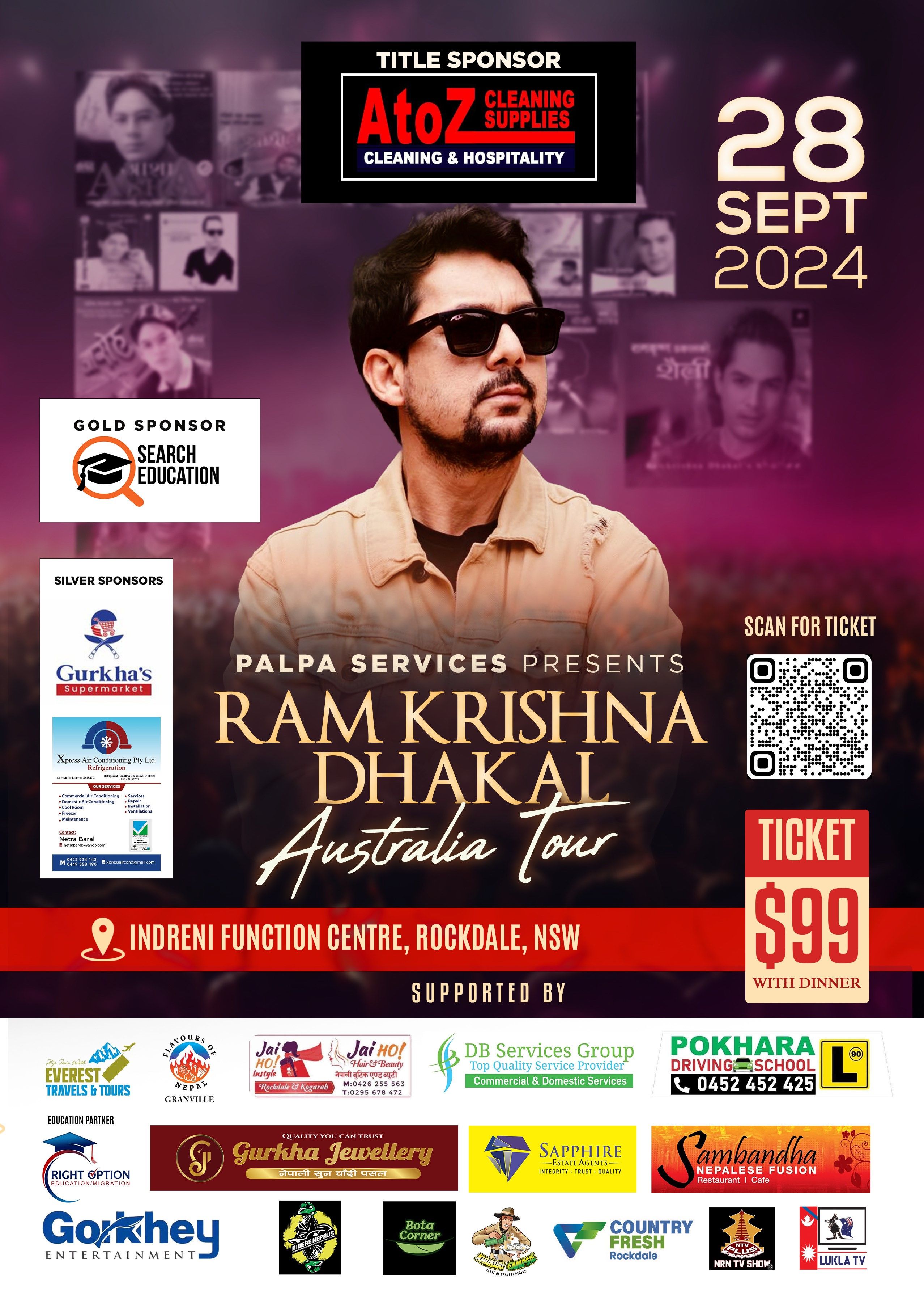 Ram Krishna Dhakal Australia Tour