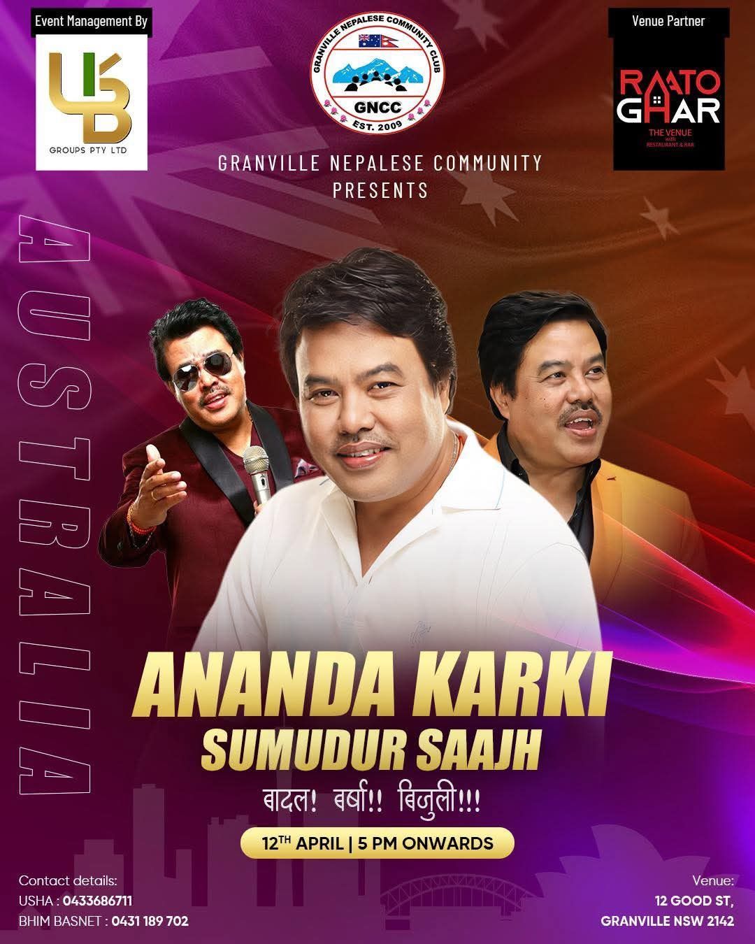 Ananda Karki Sumudur Saanjh